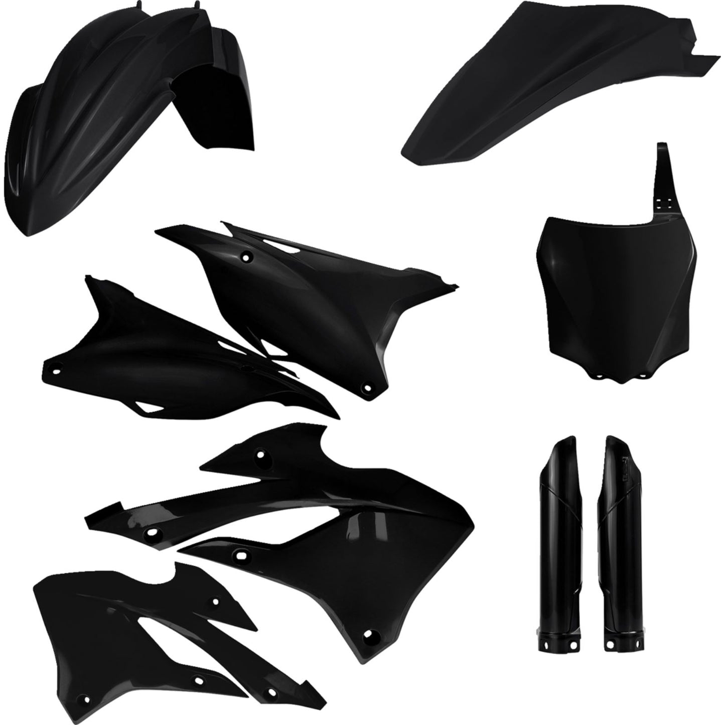 Acerbis Full Replacement Body Kit - Black - KX85 2936130001_1160107