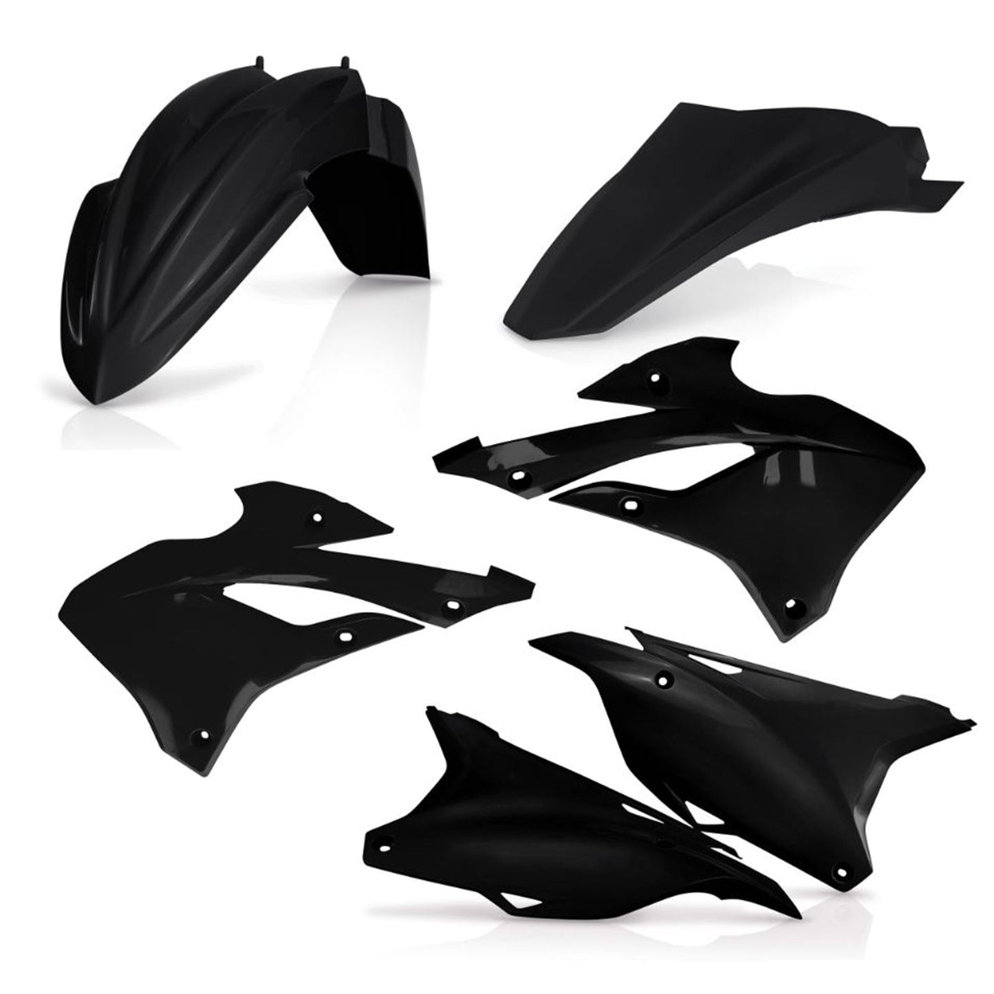 Acerbis Standard Replacement Body Kit - Black - KX85 2936140001_914466