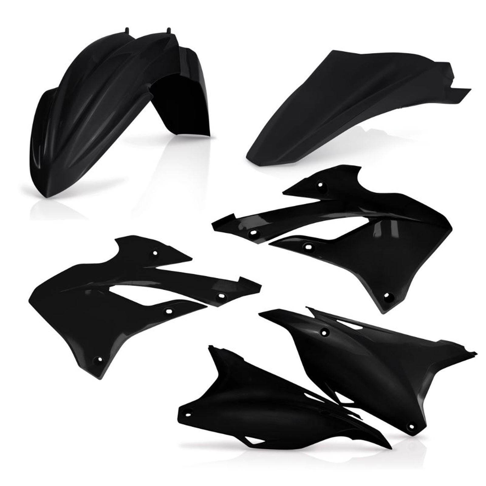 Acerbis Standard Replacement Body Kit - Black - KX85 2936140001_914466