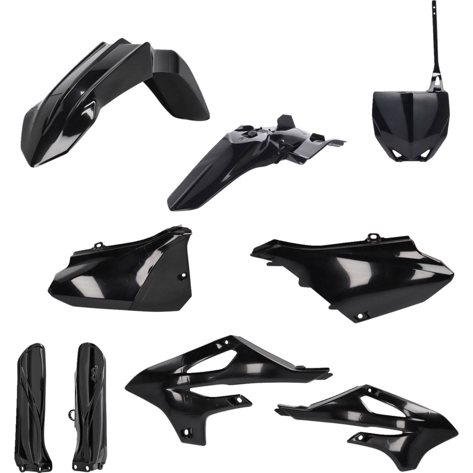 Acerbis Full Replacement Body Kit - Black - YX85 2936200001_1160109