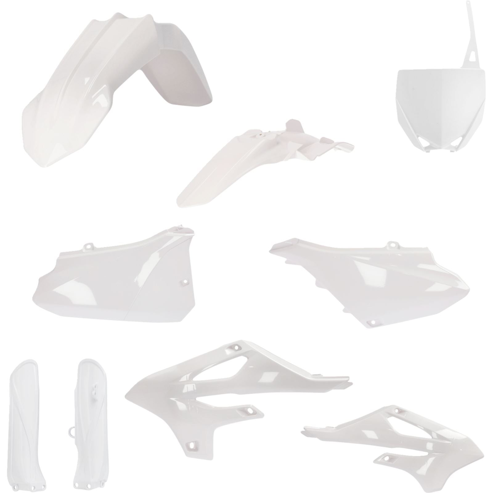 Acerbis Full Replacement Body Kit - White - YZ85 2936200002_1160110