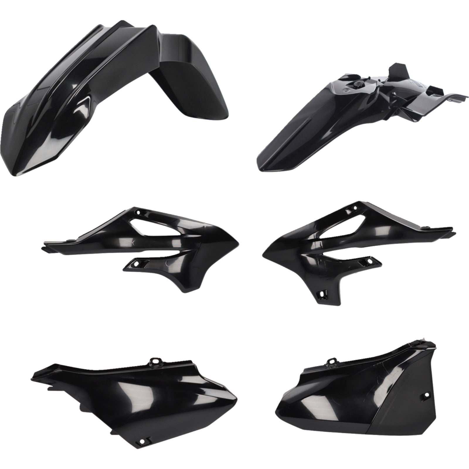 Acerbis Standard Replacement Body Kit - Black - YZ85 2936210001_1160851