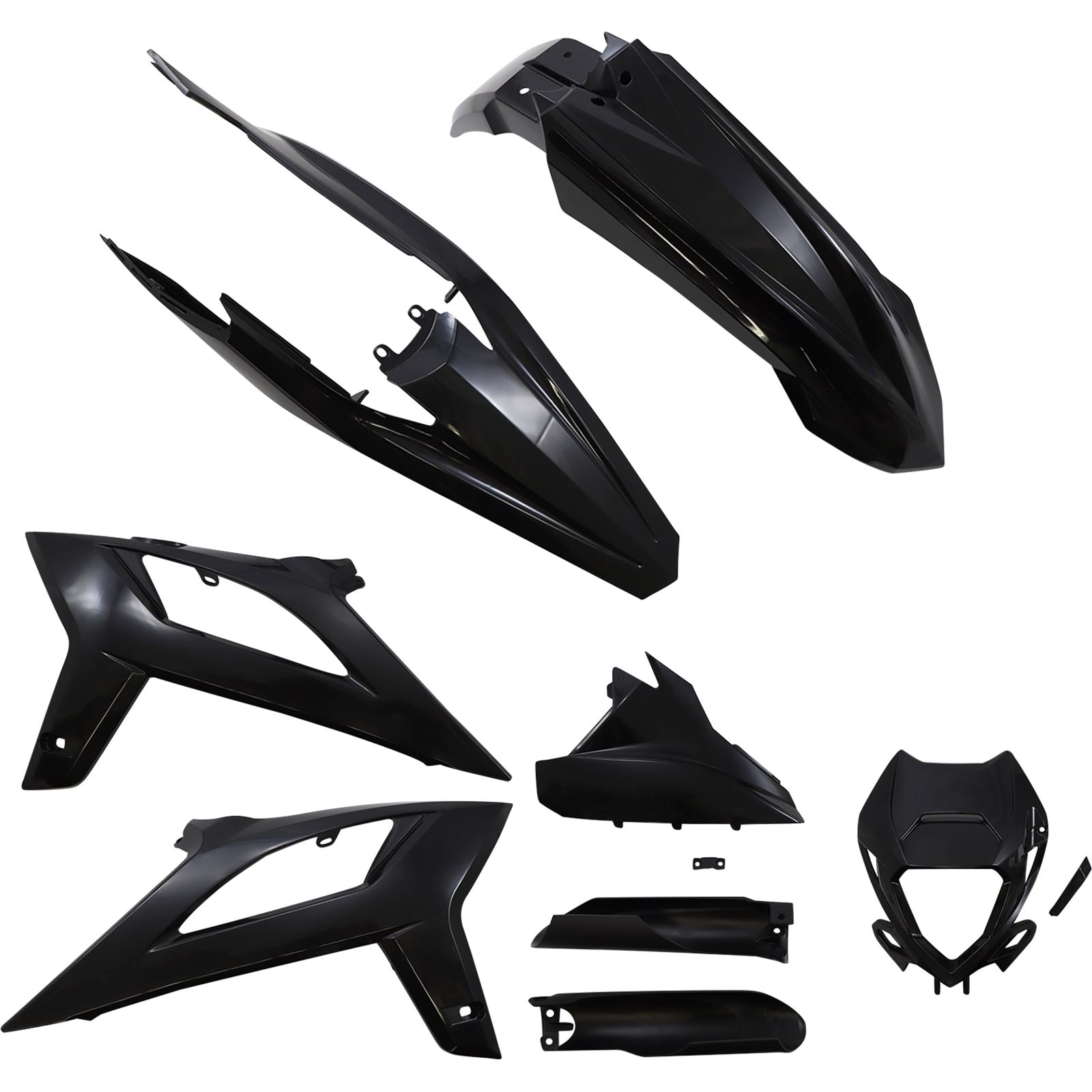 Acerbis Standard Replacement Body Kit - Black - Beta 2936260001_1092932