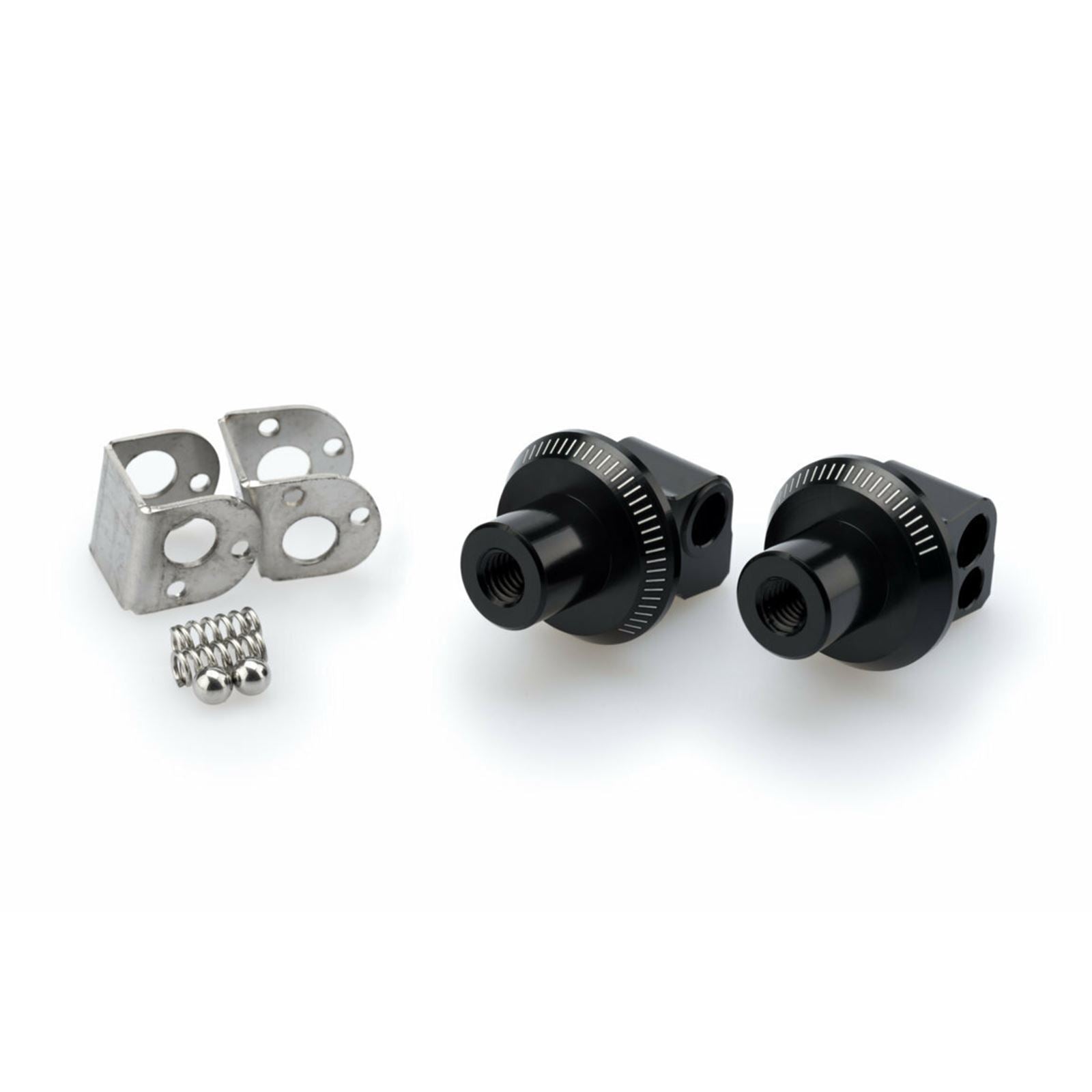 Puig Footpeg Adaptor Passenger Black for Gas Gas/ Husqvarna/ KTM 20454N_836681