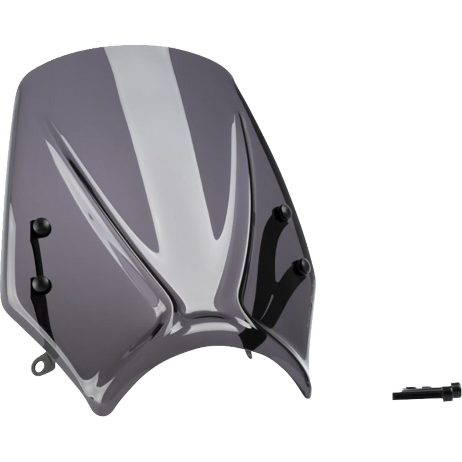 Puig Naked New Generation Sport Windscreen - Dark Smoke for Triumph Trident 20638F_1400494