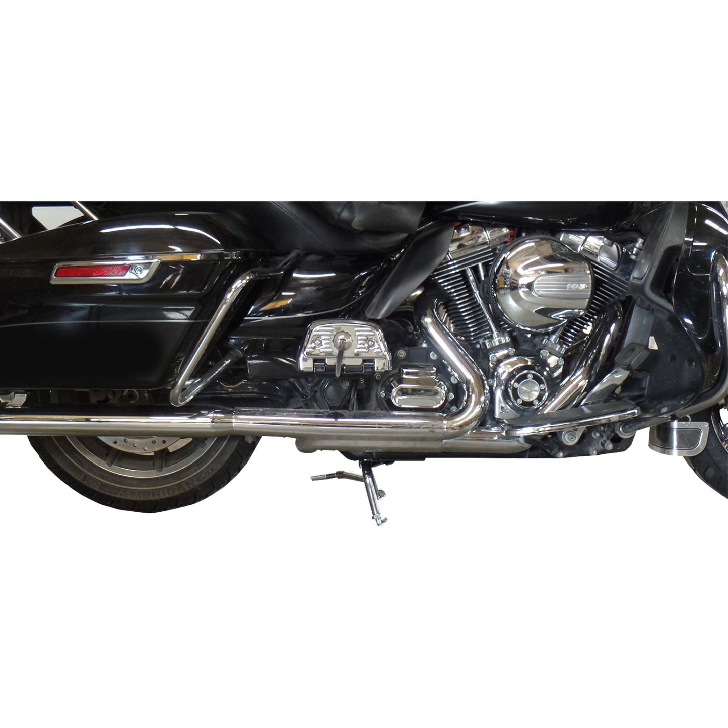 Drag Specialties Center Kickstand - Chrome 0510-0608_1156645