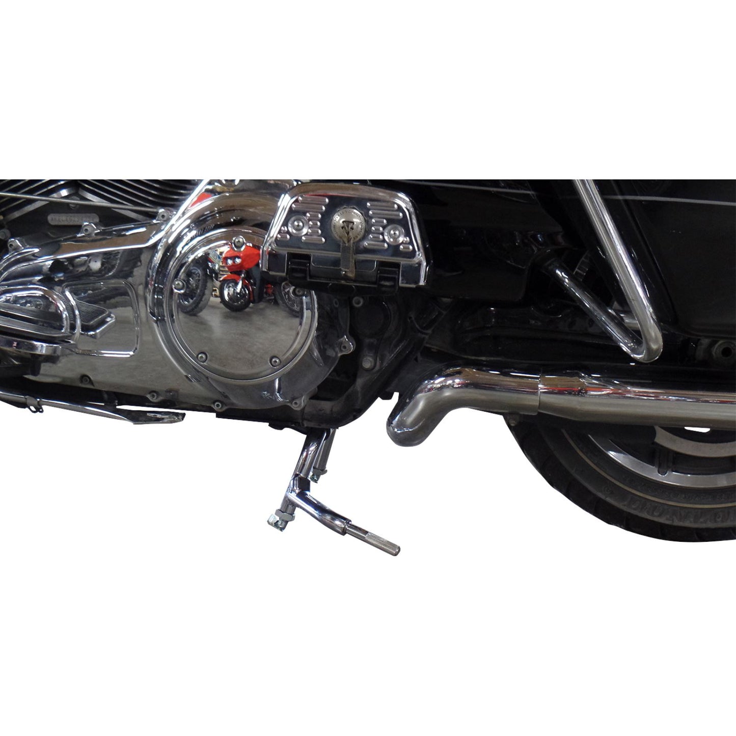 Drag Specialties Center Kickstand - Chrome 0510-0608_1156644