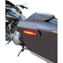 Custom Dynamics Hinge Light - Saddlebag - Red - Black CD-SBL-BCM-RB_1092981