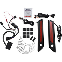 Custom Dynamics Latch Light - Saddlebag - Dual Color - Red - Black CD-SBL-DC-RB_1092967