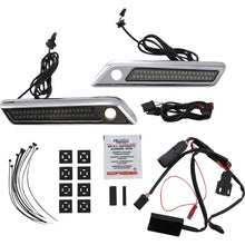 Custom Dynamics Latch Light - Saddlebag - Dual Color - Smoke - Chrome CD-SBL-DC-SC_1092972