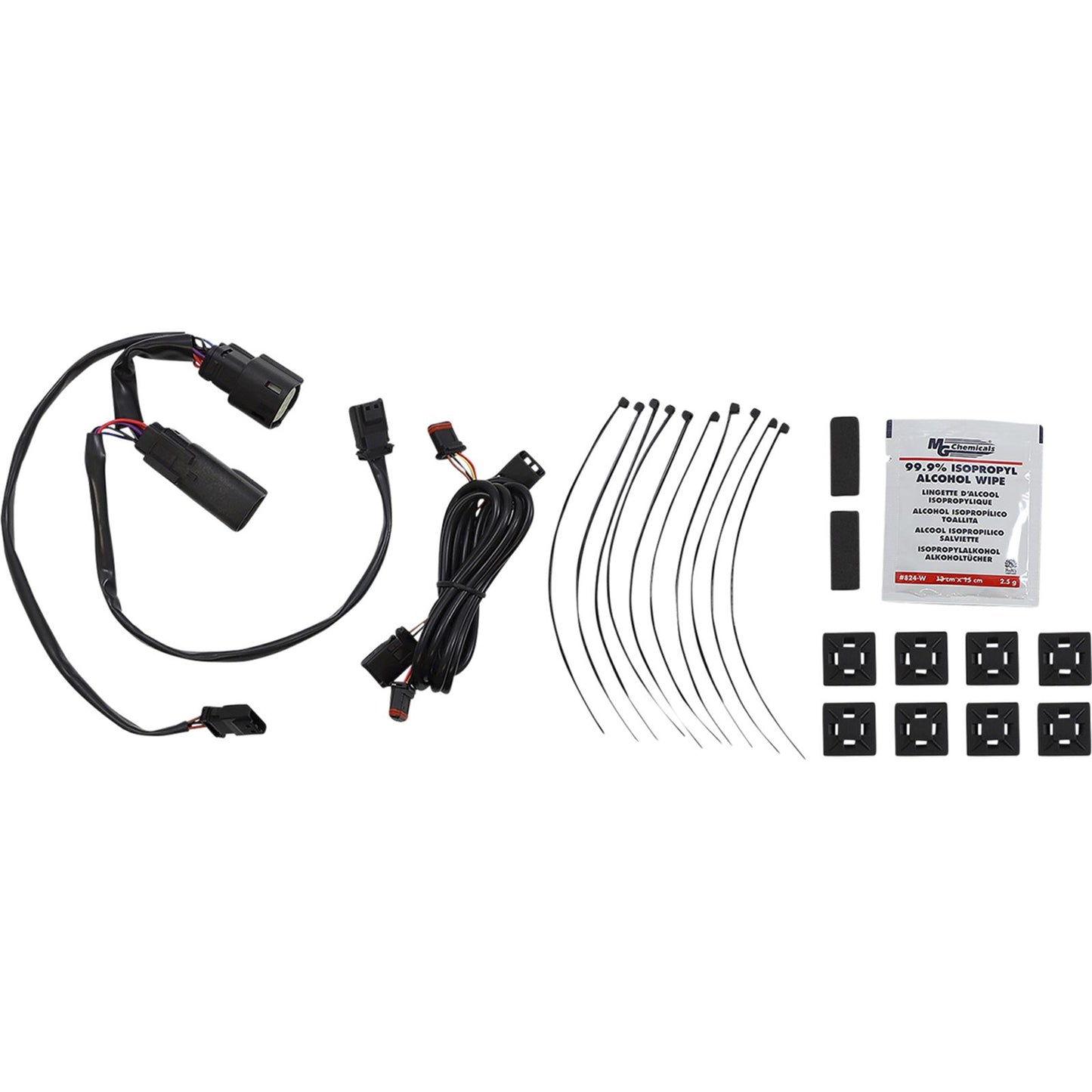 Custom Dynamics Latch Light - Saddlebag - Dual Color - Smoke - Chrome CD-SBL-DC4-SC_1092909