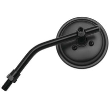 BikeMaster Round Adjustable Arm Mirror Black, 3" KA26B-BK_1060032