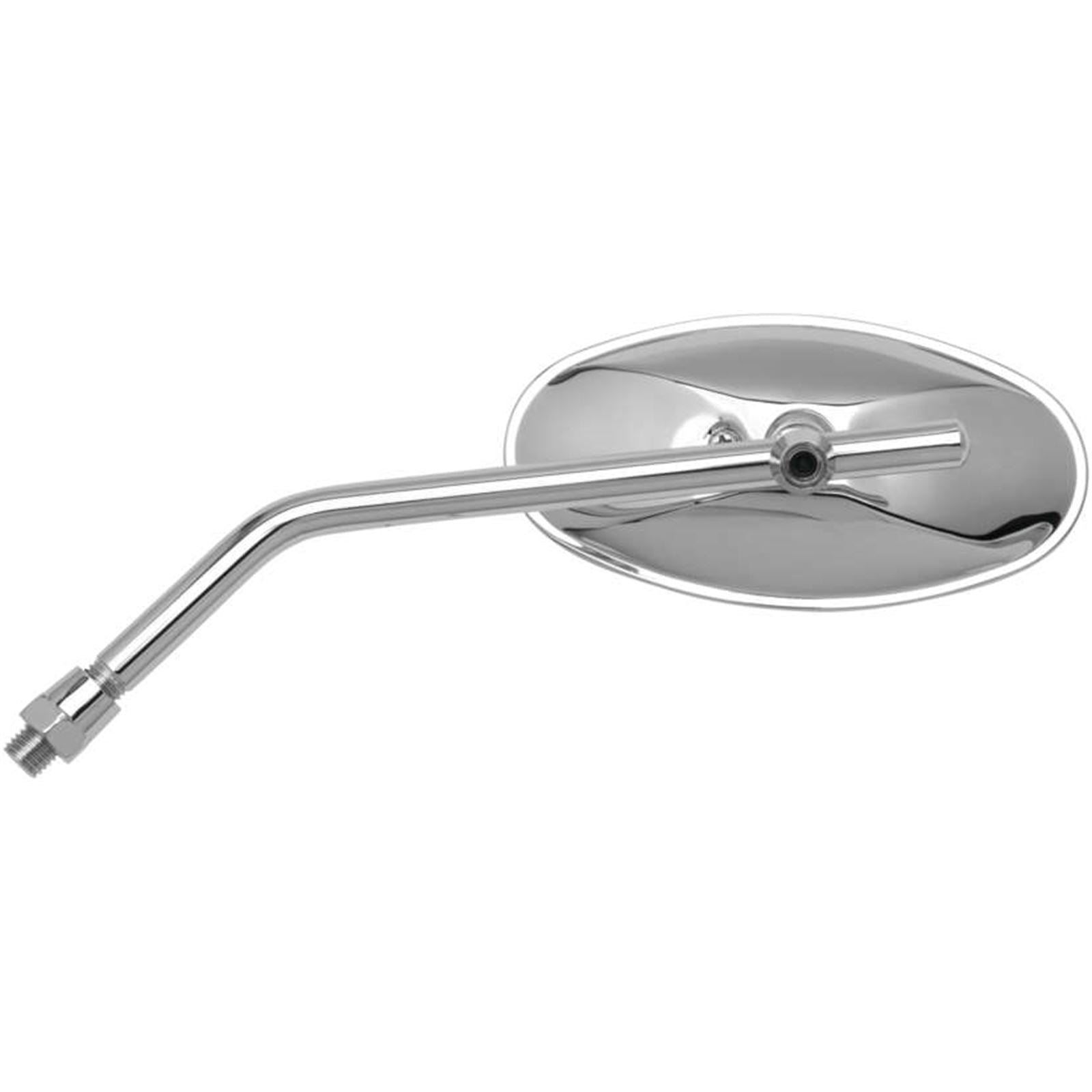 BikeMaster Oval Adjustable Length Mirror 10mm, Chrome, 5-1/4" KA66B-CP_1060058