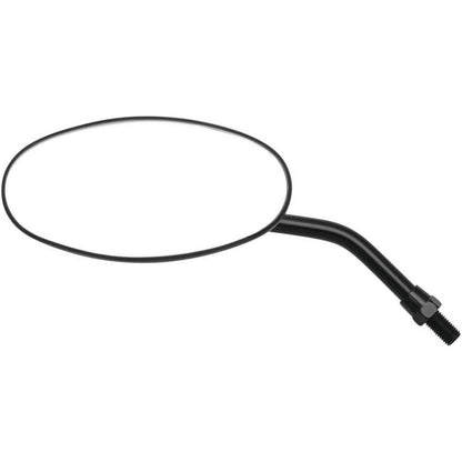 BikeMaster Oval Adjustable Length Mirror 10mm, Black, 5-1/4" KA66B-BK_1060536