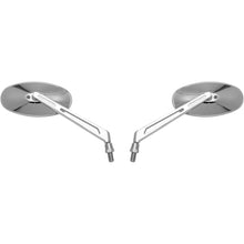 BikeMaster Mirror Oval, Machined Arm, Chrome MP617-10H_1060736