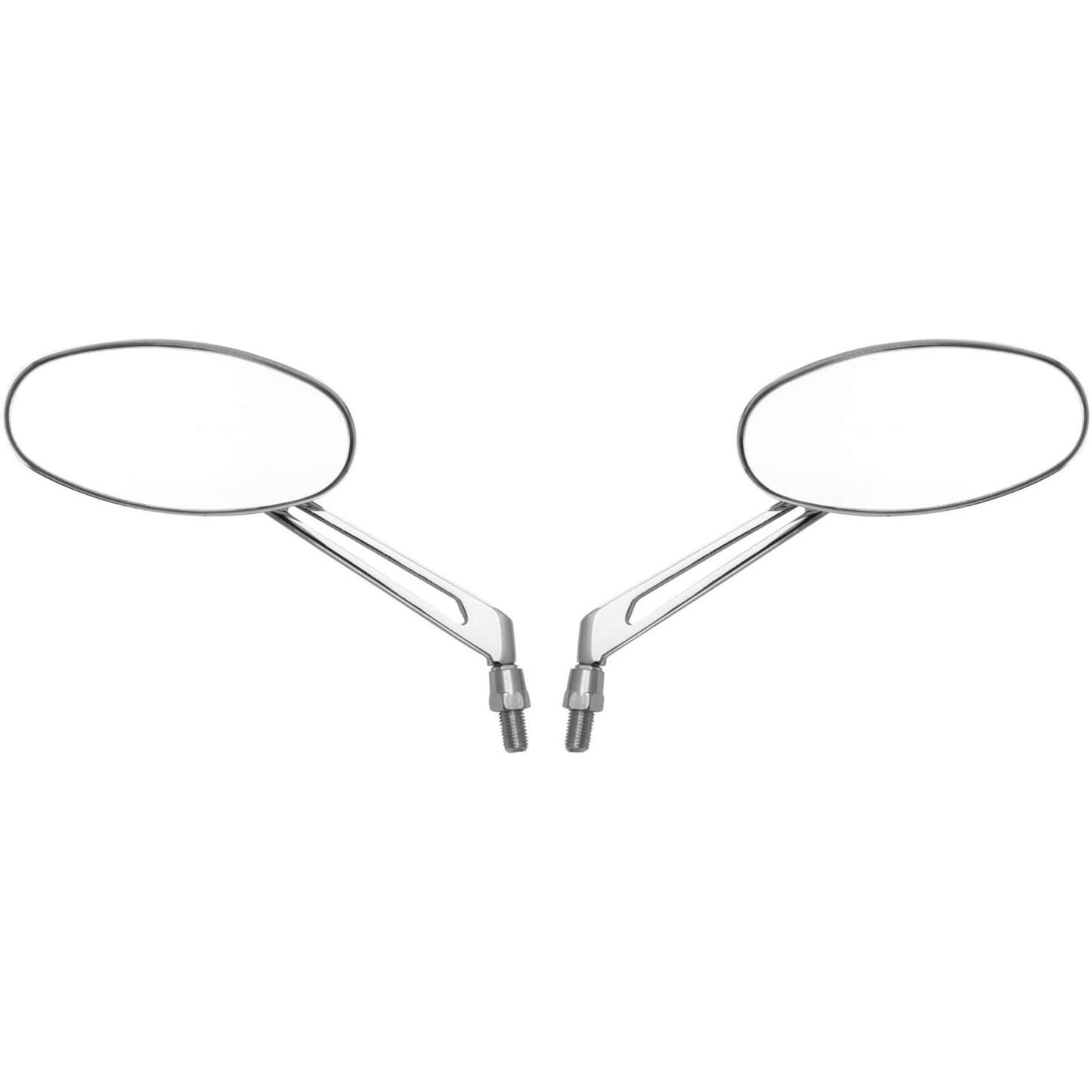BikeMaster Mirror Oval, Machined Arm, Chrome MP617-10H_1060737