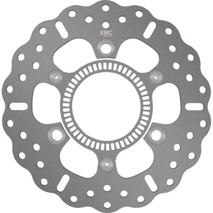 EBC Brakes Solid Rear Disc with Contou Red Profile/ABS Ring Fitted MD4179AC_1326865