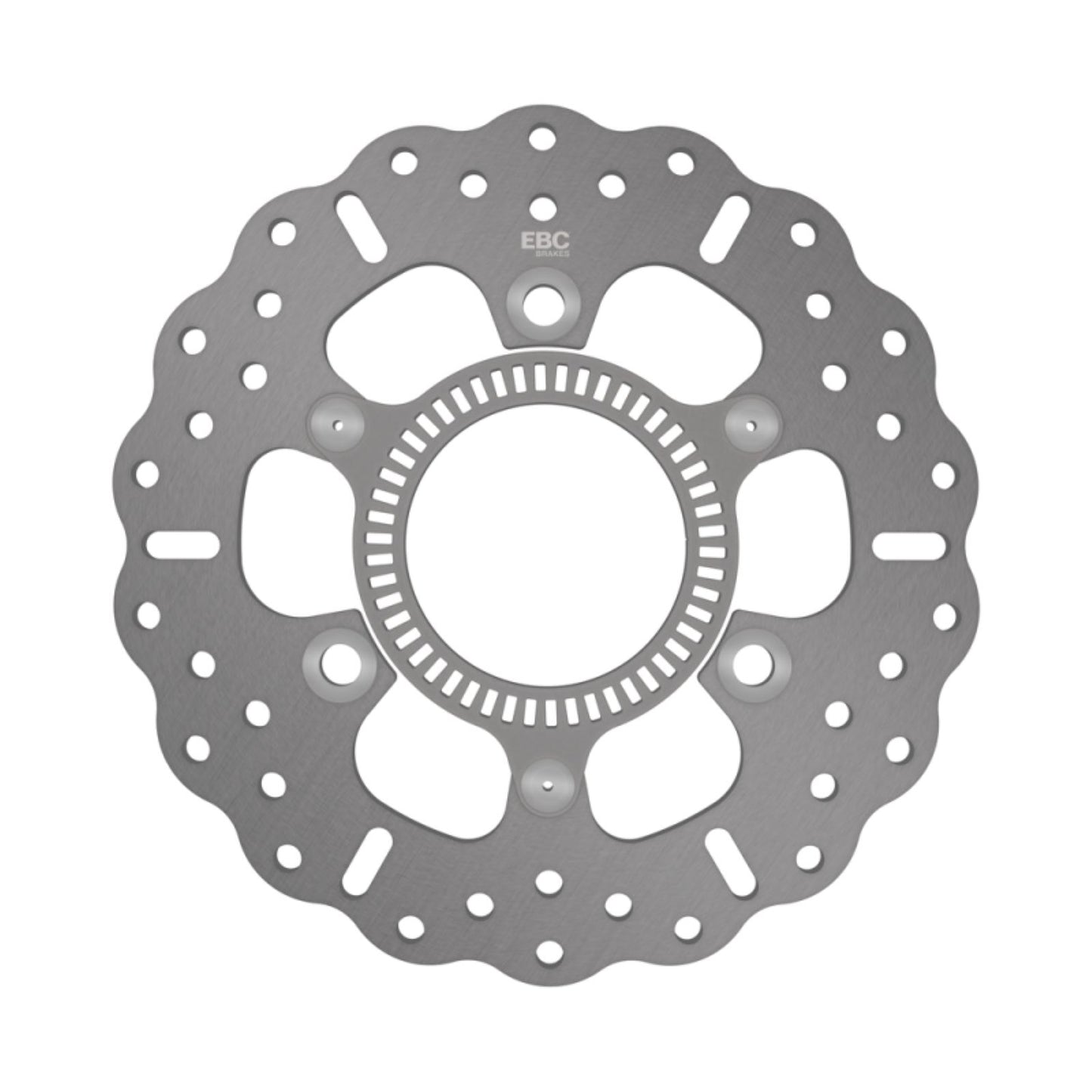 EBC Brakes Solid Rear Disc with Contou Red Profile/ABS Ring Fitted MD4179AC_1458851