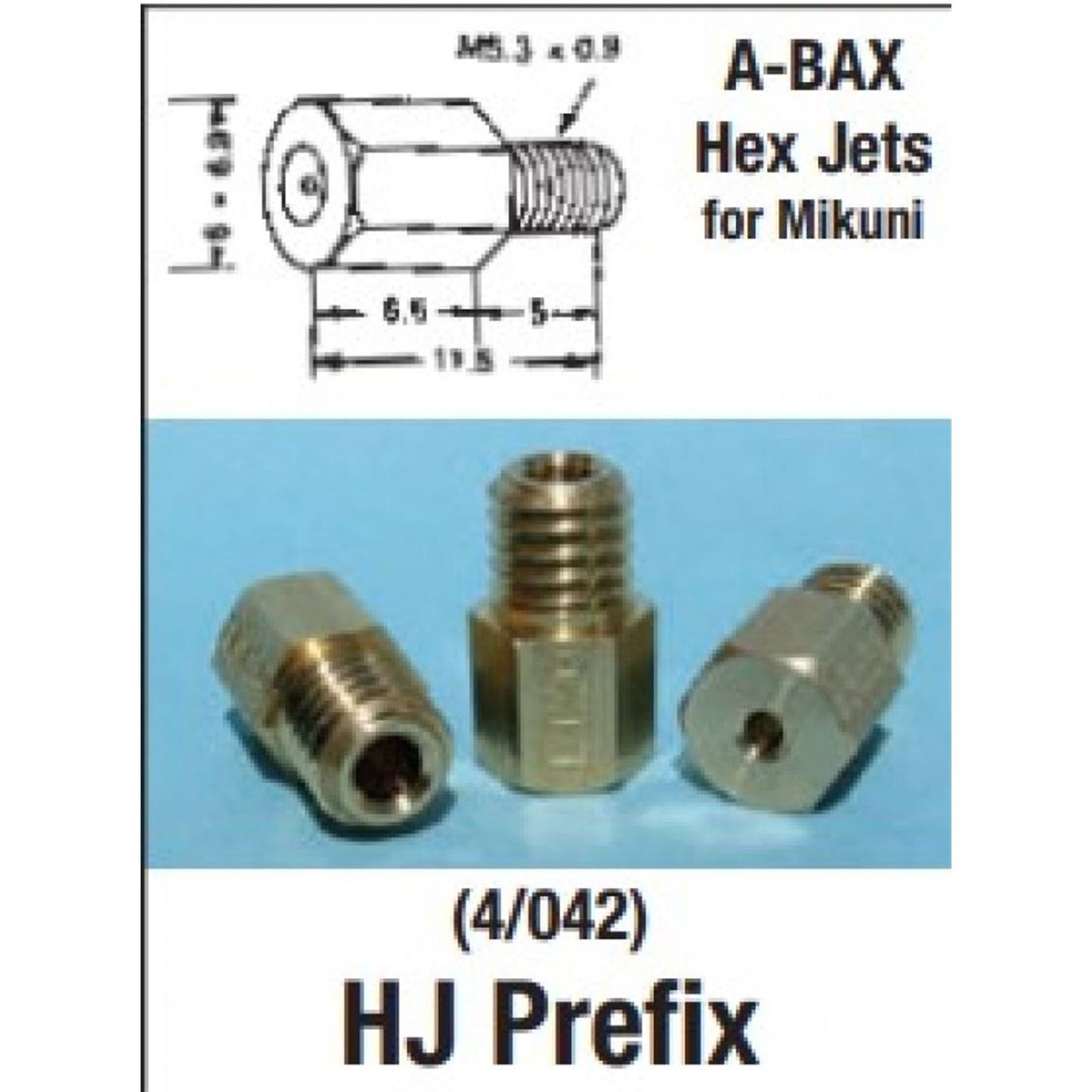 EBC Brakes Mikuni Hex Jets - Pack of 4  HJ690-4_1093159