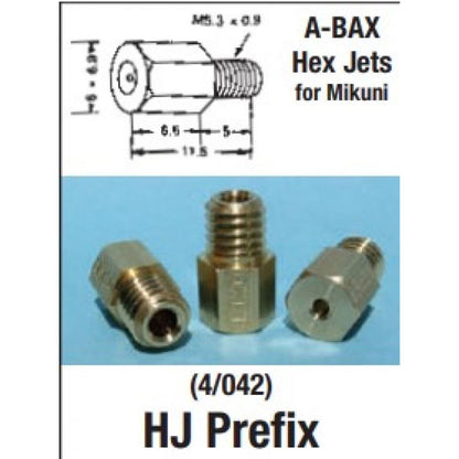 EBC Brakes Mikuni Hex Jets - Pack of 4  HJ690-4_1093159