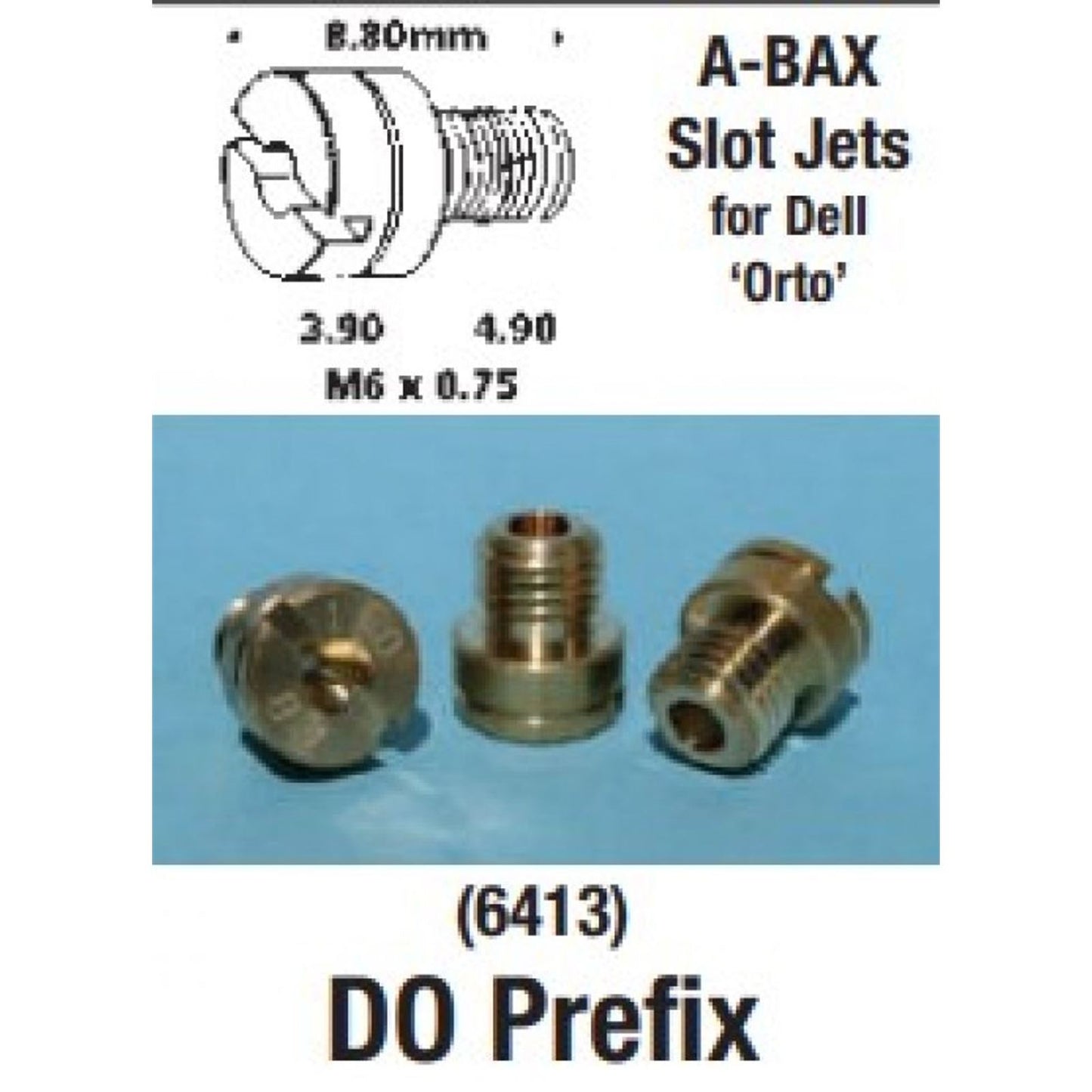 EBC Brakes Dellorto Jets - Pack of 5  DO75-5_1093187