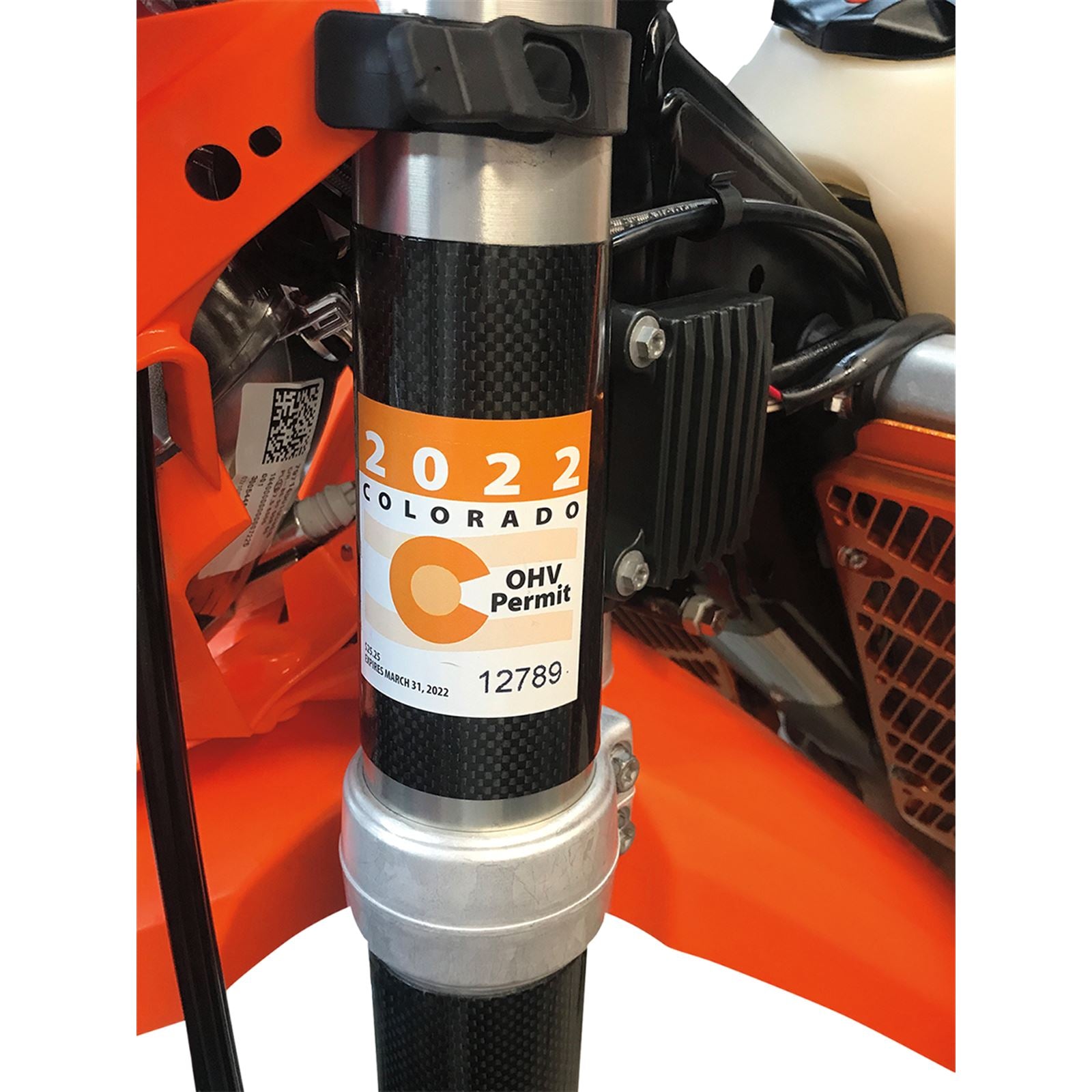 Moose Offroad Carbon Registration Wrap SH1_838482
