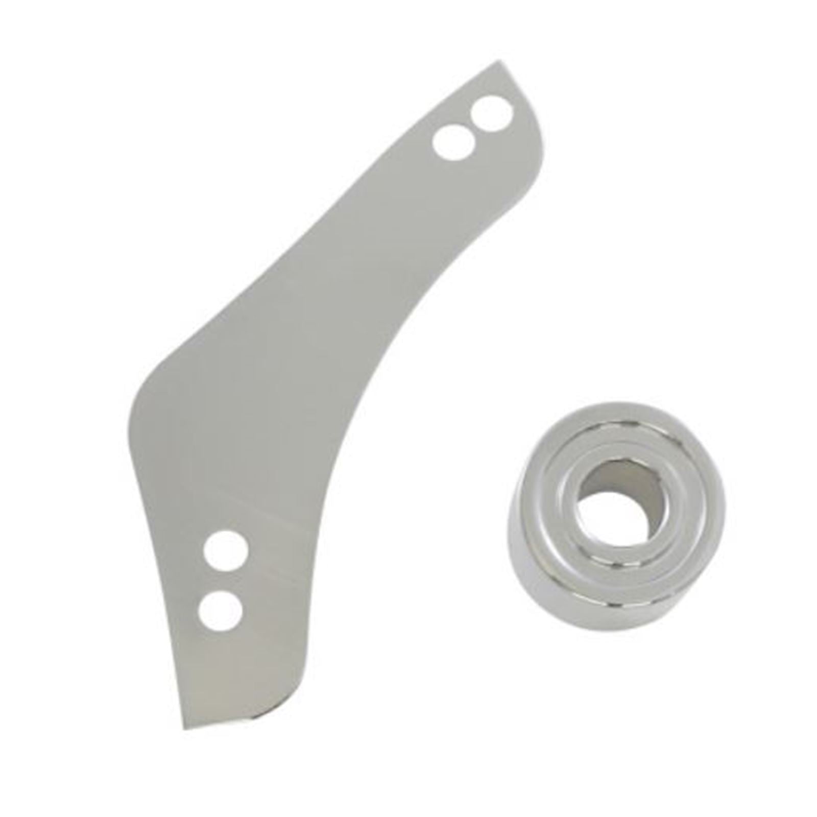 Arlen Ness Inverted Air Cleaner Cover Plate - Chrome 600-055_840555