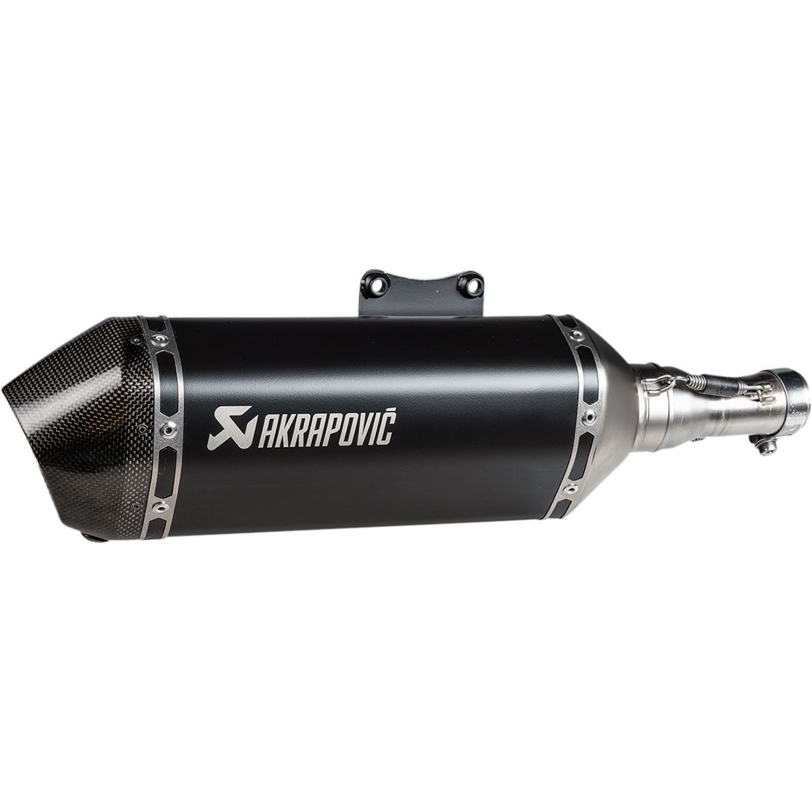 Akrapovic Slip-On Scooter Muffler - Stainless Steel [MPN: S-VE125SO3-HZBL]_1093332