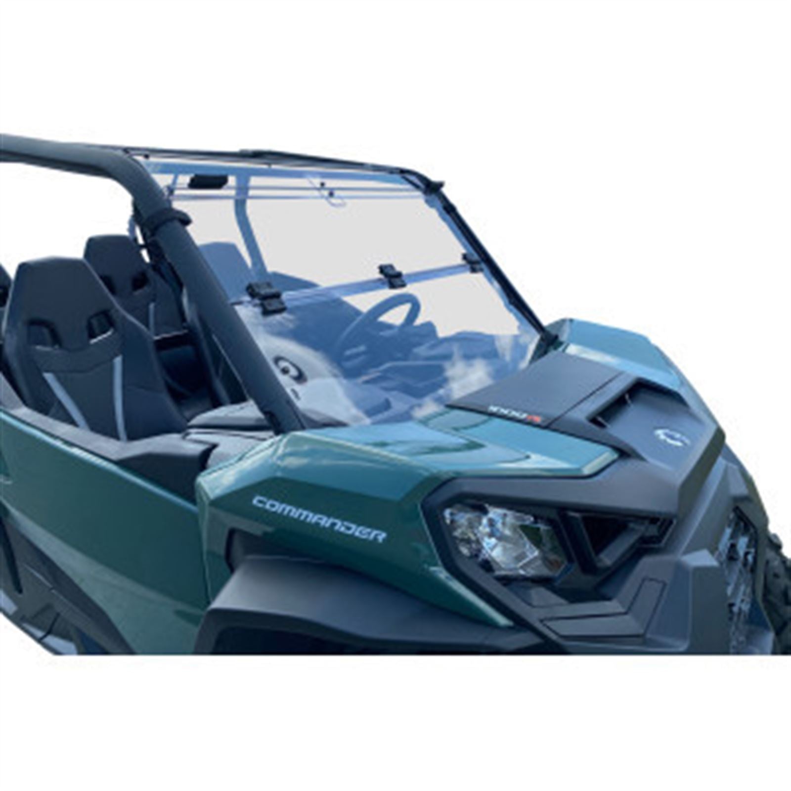 Moose Offroad Full Folding Windshield - Deluxe - Can-Am V000292-12200M_1500411