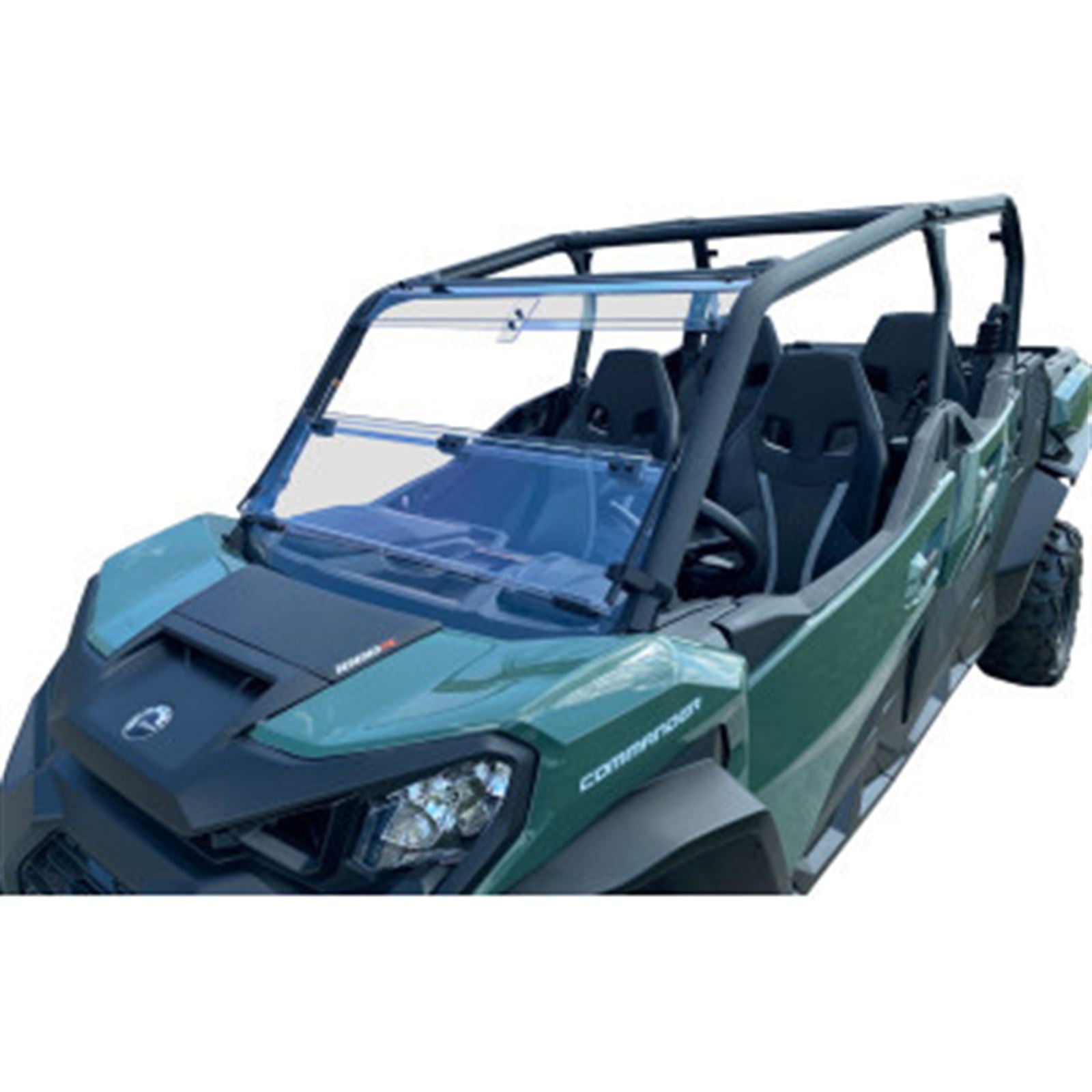 Moose Offroad Full Folding Windshield - Deluxe - Can-Am V000292-12200M_1500412