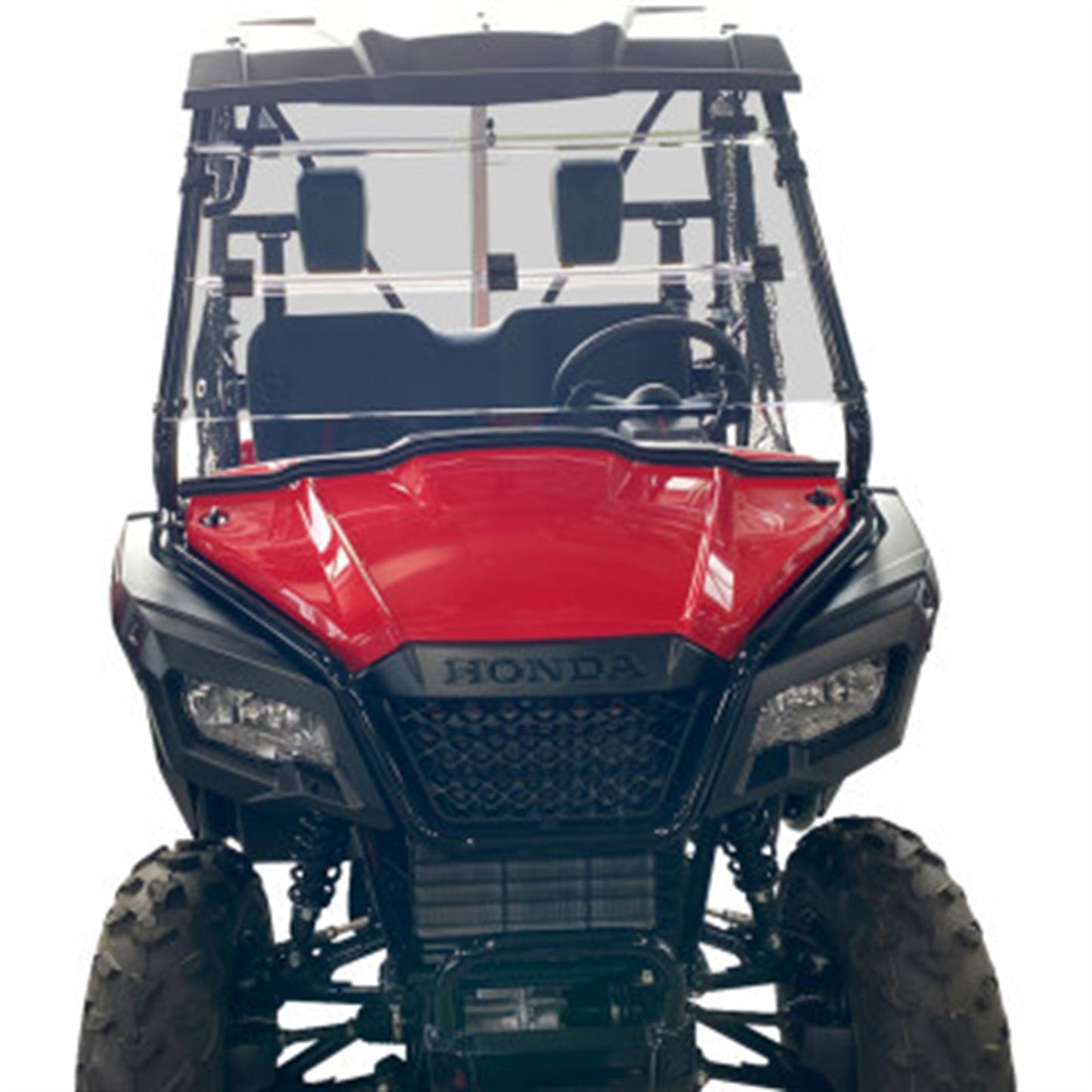 Moose Offroad Full Folding Windshield - Deluxe - Pioneer V000264-12200M_1500416