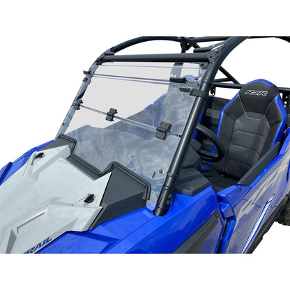 Moose Offroad Full Folding Windshield - Deluxe - RZR Trail V000291-12200M_1093358