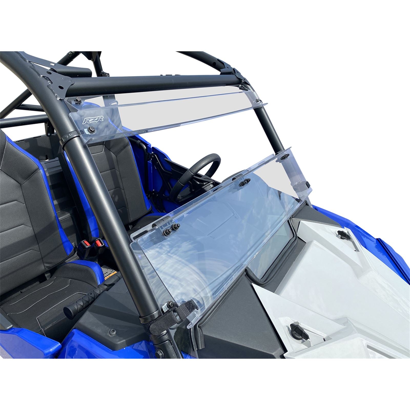 Moose Offroad Full Folding Windshield - Deluxe - RZR Trail V000291-12200M_1093386