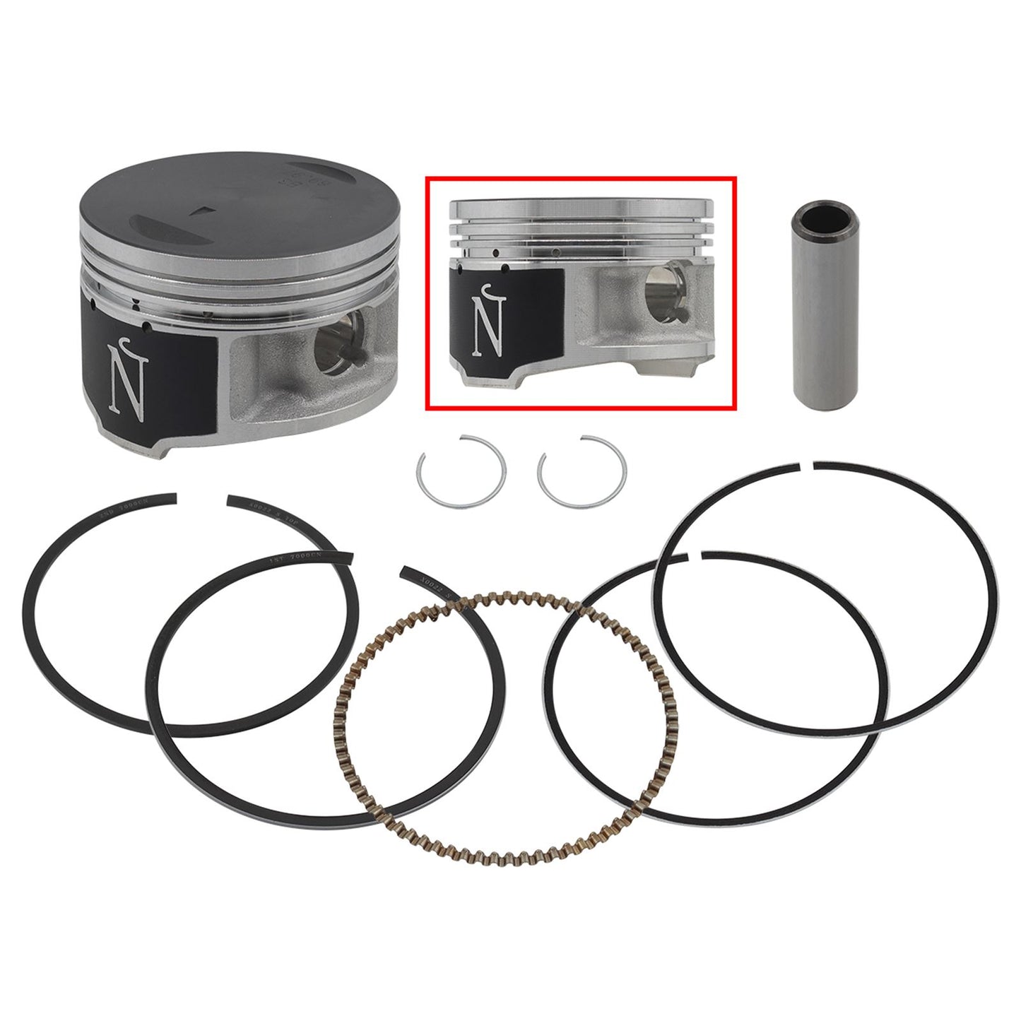 Namura Piston Kit Nikasil Cylinder 70.47/+.50 for Yamaha [MPN: NX-40022-2]_859577