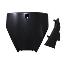 Acerbis Front Number Plate - Black/Metallic - FC/FX TC/TX 2726577440_913854