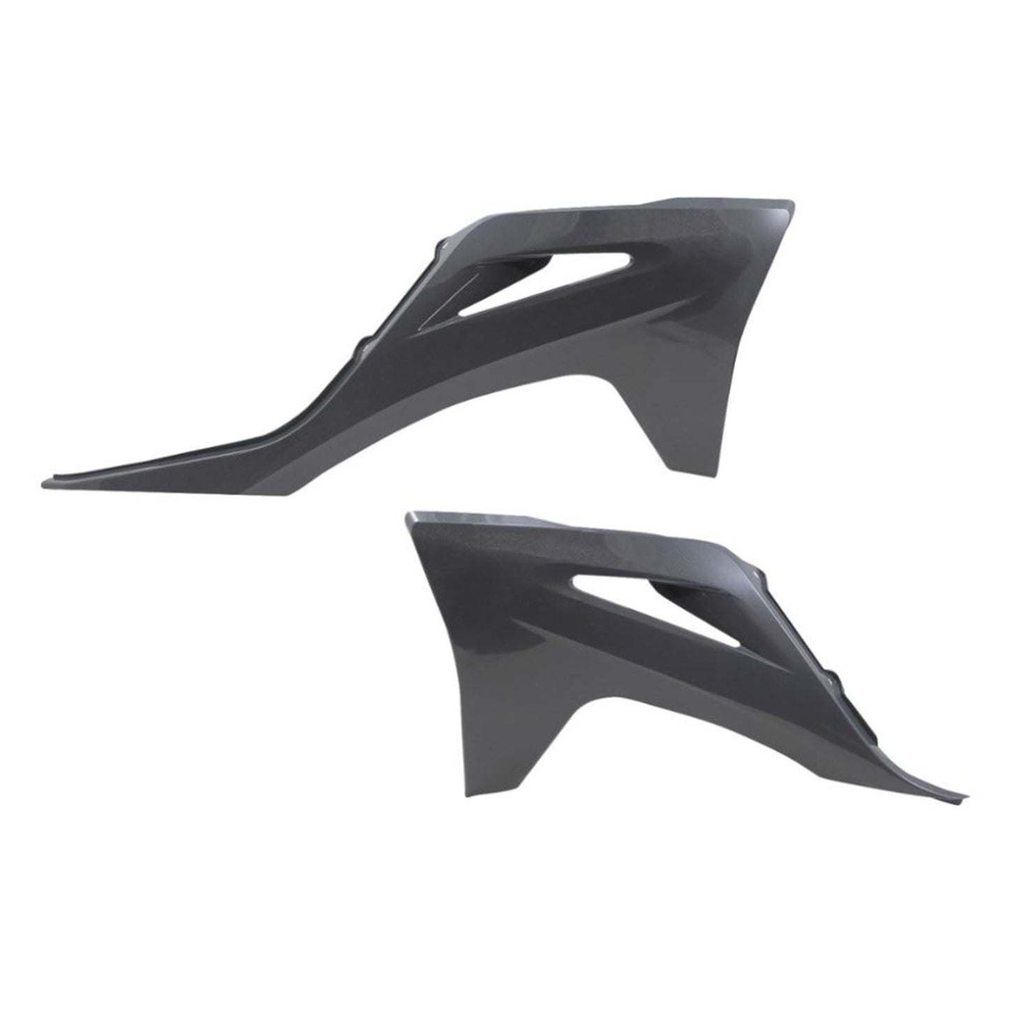 Acerbis Radiator Shrouds - Gray/Metallic - MC/EX/EC 2872737297_913864