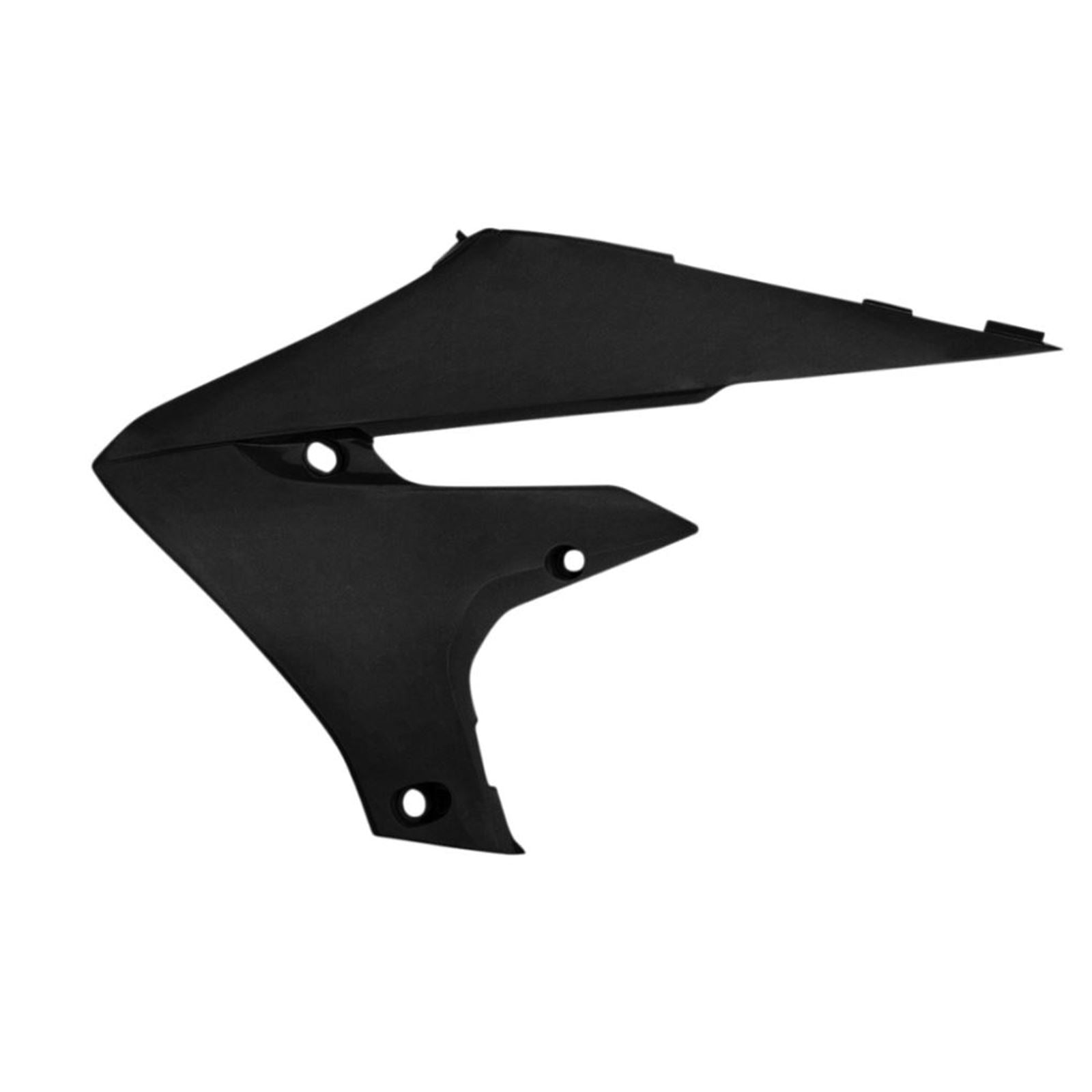 Acerbis Radiator Shrouds - Black/Metallic - YZF/FX/WRF 2685877440_890082