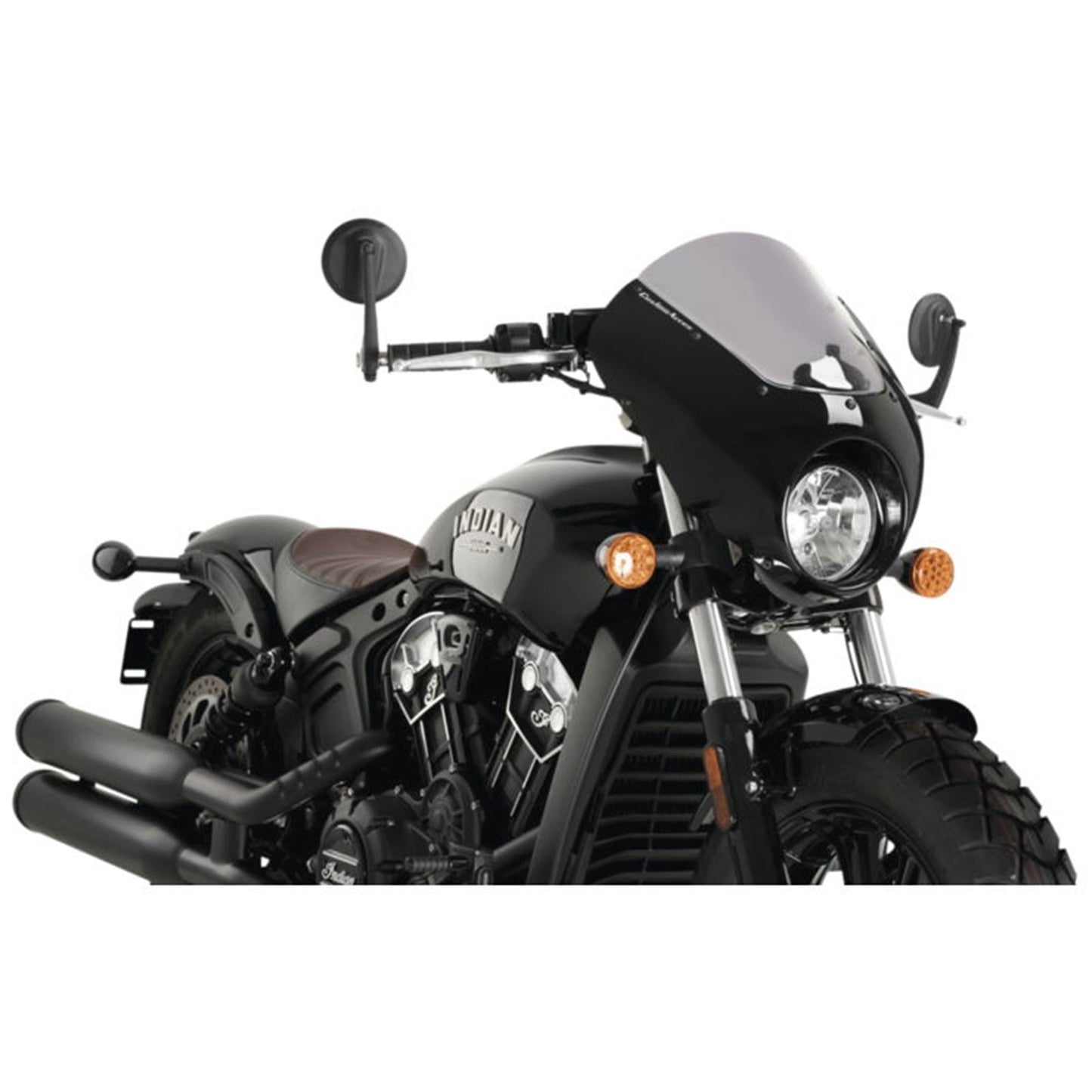 Custom Acces Dark Night Semi-Faring for Indian - Smoke [MPN: CUP0029H]_892285