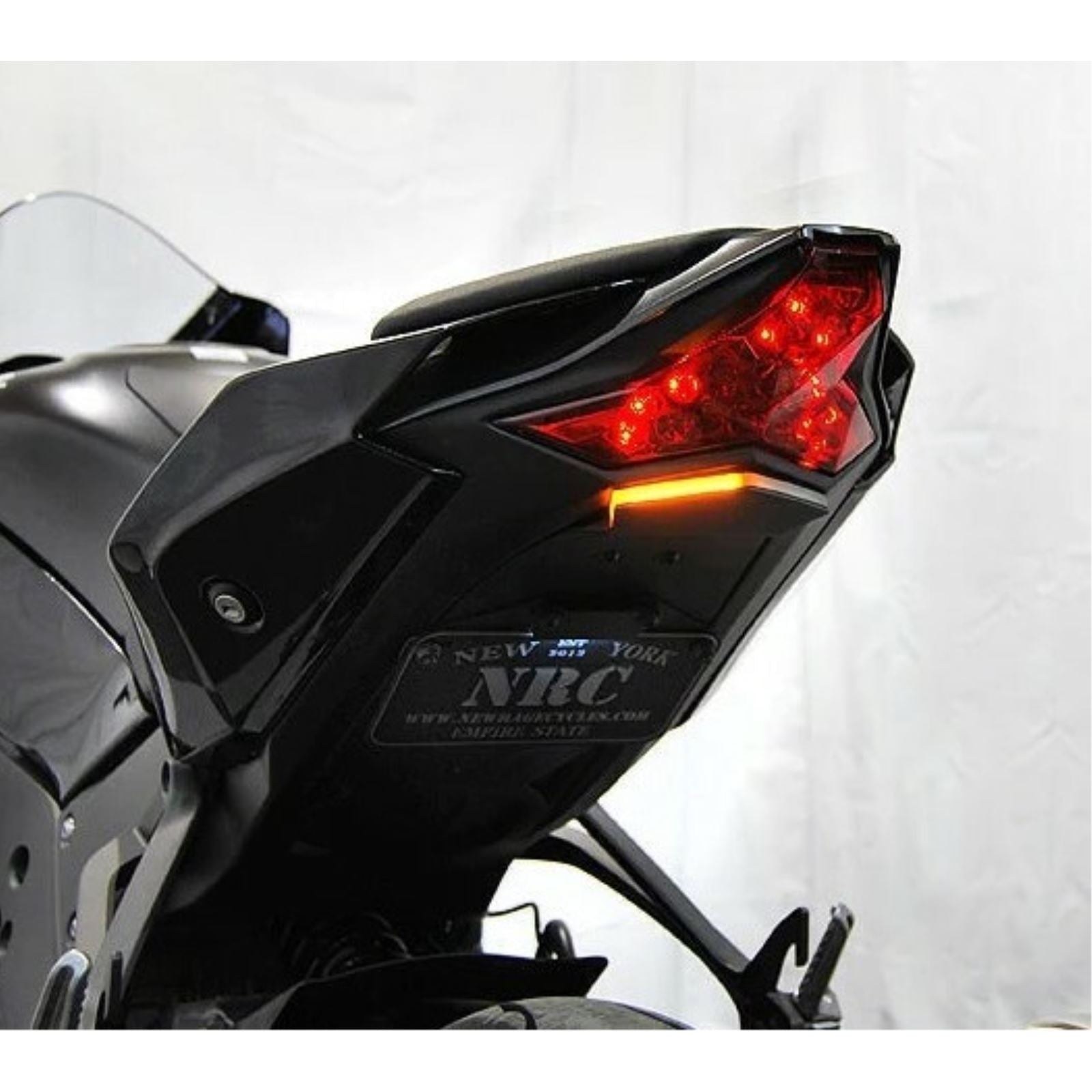 New Rage Cycle Fender Eliminator Kit Tucked - Black for 20+ Kawasaki ZX-10R [MPN: ZX10-FE-T-20]_1300865