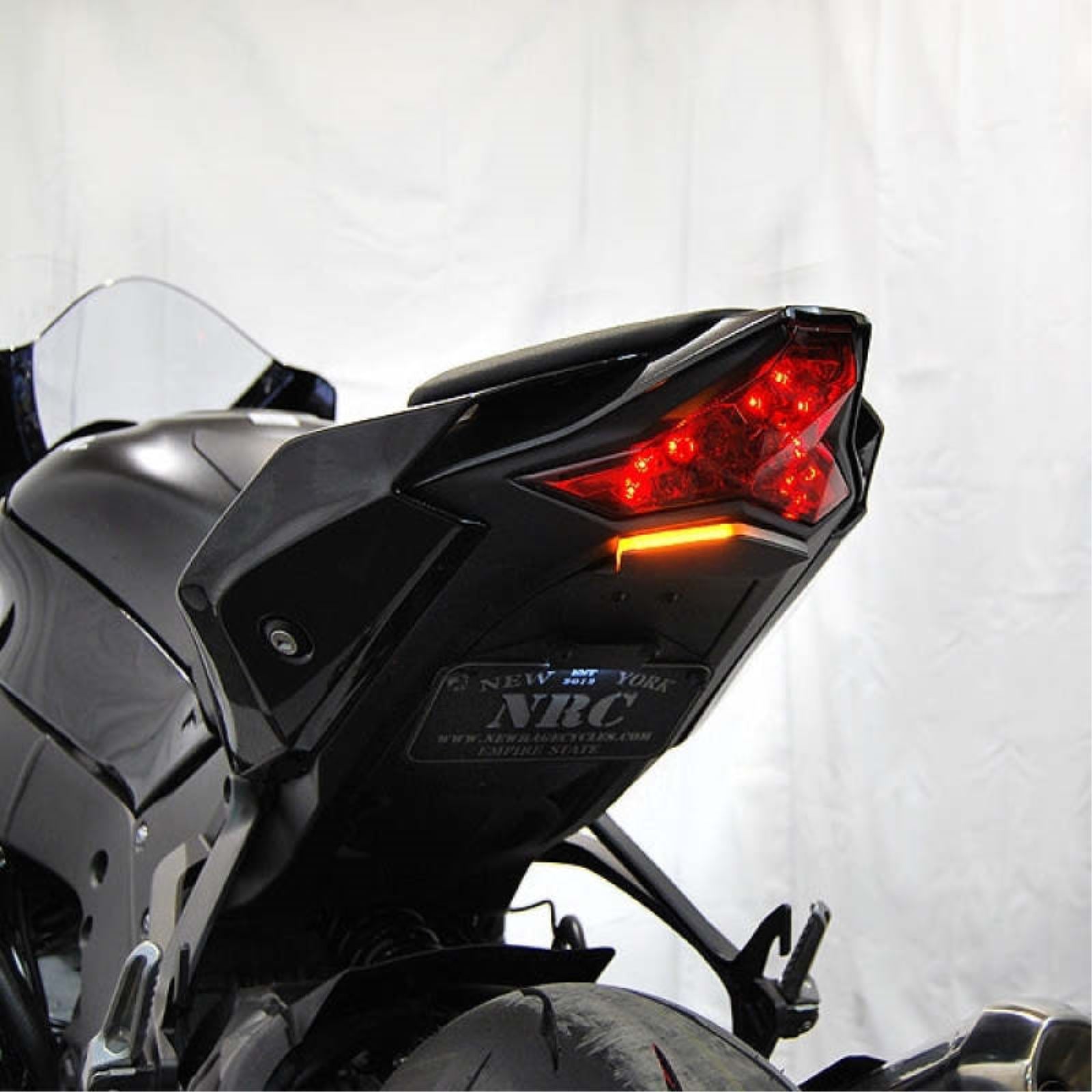 New Rage Cycle Fender Eliminator Kit Tucked - Black for 20+ Kawasaki ZX-10R [MPN: ZX10-FE-T-20]_1462275