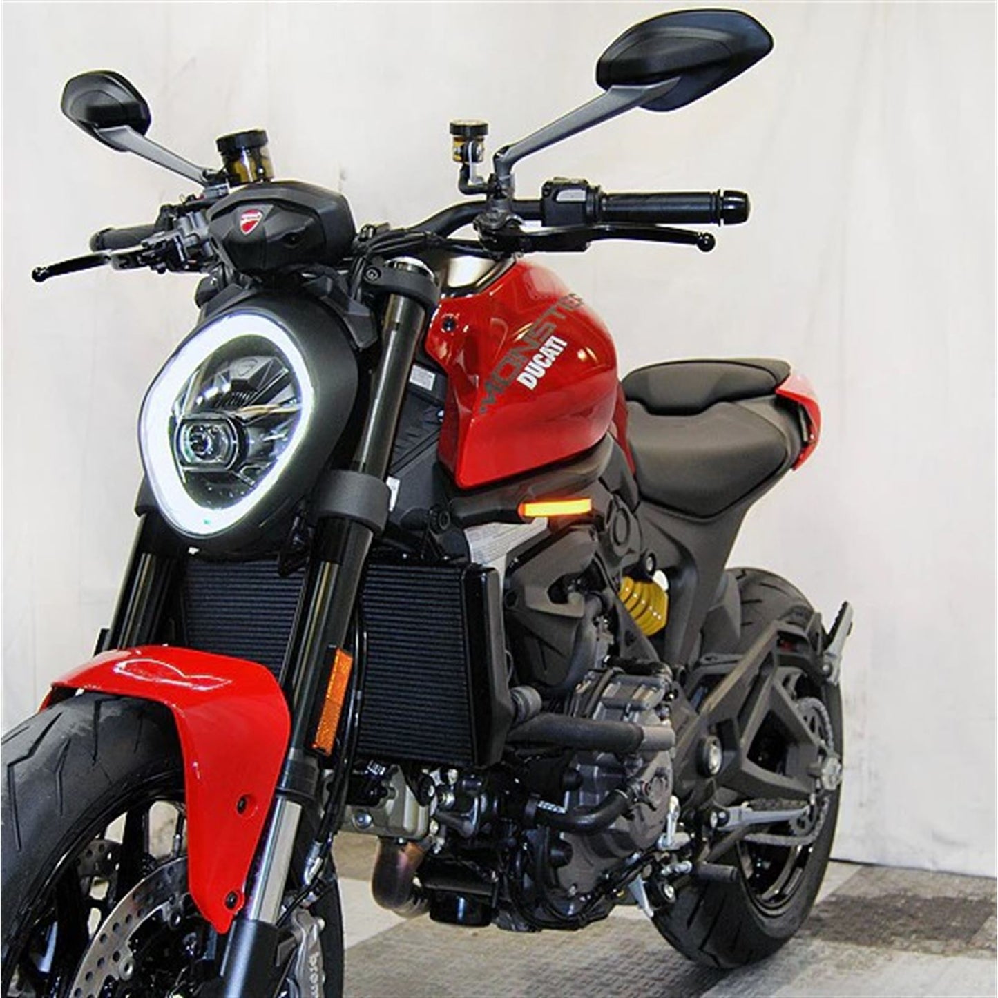 New Rage Cycle LED Replacement Front Turn Signals for Ducati [MPN: 937-FB]_1138658