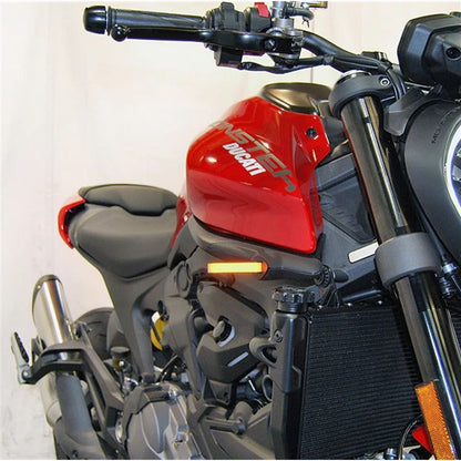 New Rage Cycle LED Replacement Front Turn Signals for Ducati [MPN: 937-FB]_1138659
