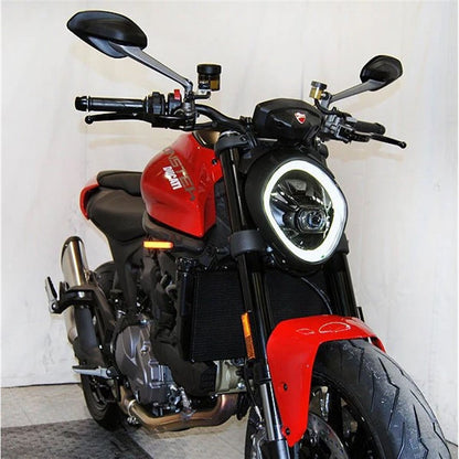 New Rage Cycle LED Replacement Front Turn Signals for Ducati [MPN: 937-FB]_1138660