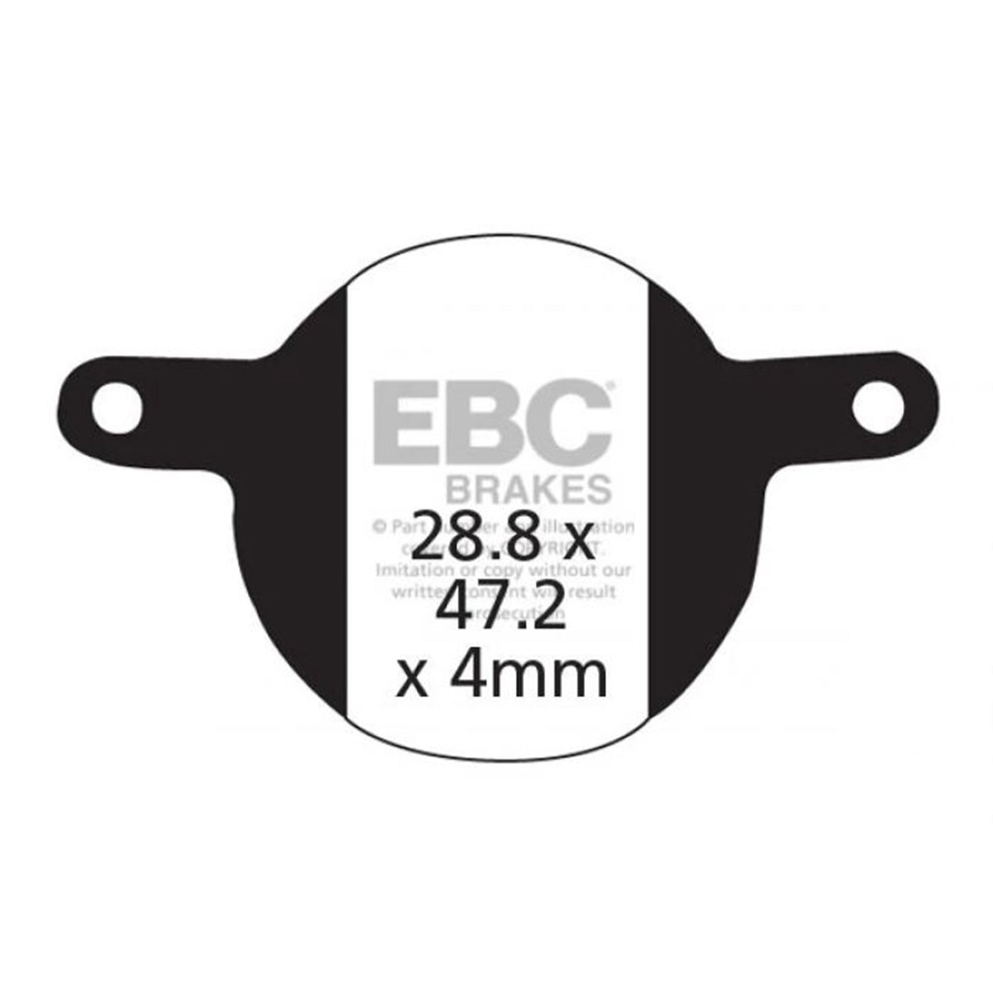 EBC Brakes Brake Disc Pads CFA331_1093516