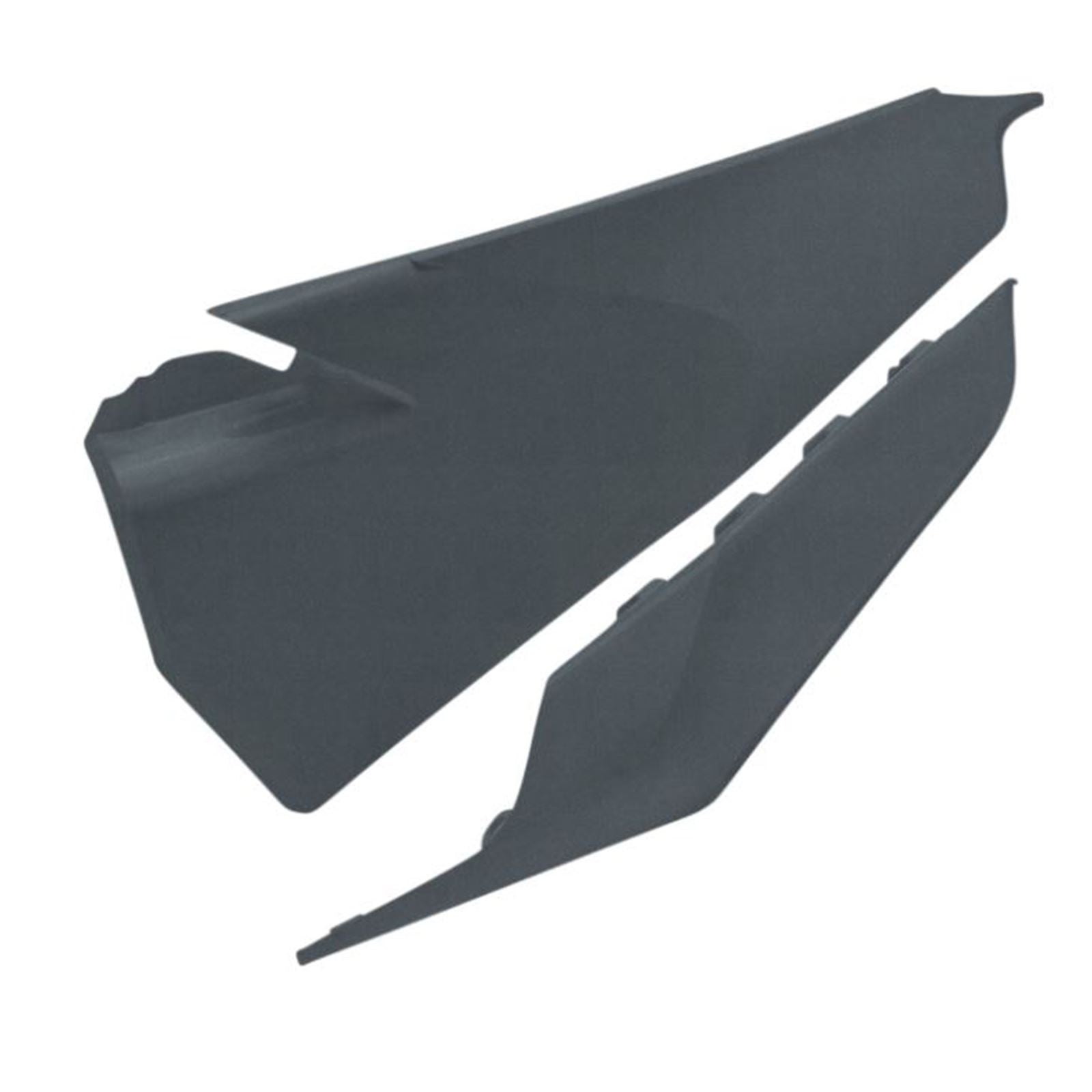 Acerbis Side Panels - Gray/Metallic - TC/FE 2726597297_890098