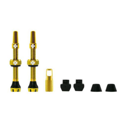 Muc-Off Tubeless Valve Stems - Gold [MPN: 20426]_859407