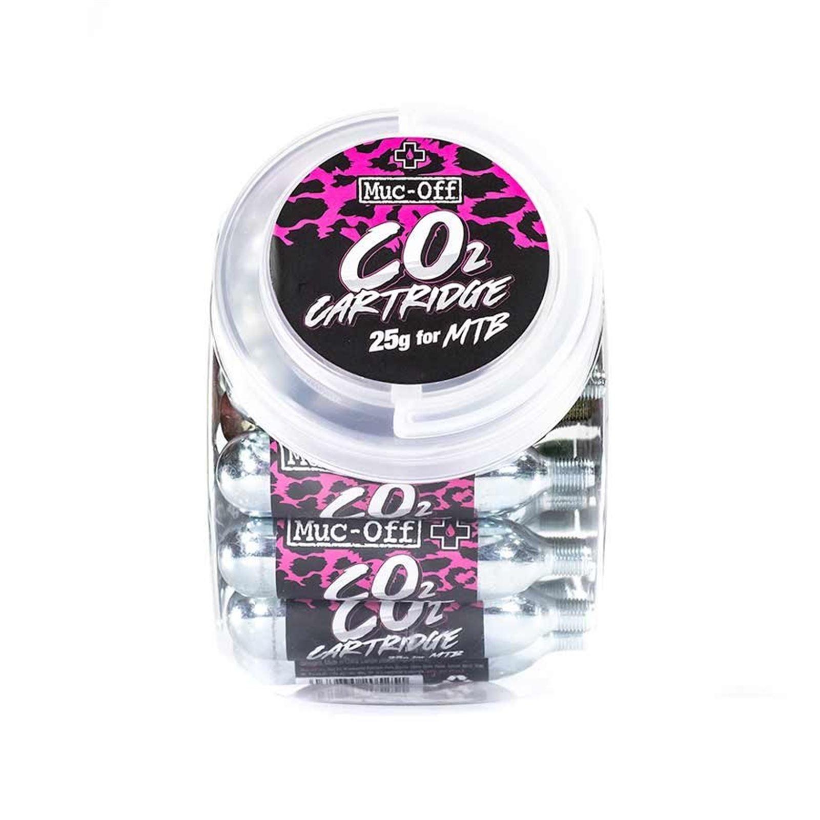 Muc-Off CO2 Inflator Refill Pack - 25 pc. [MPN: 20119]_1117461