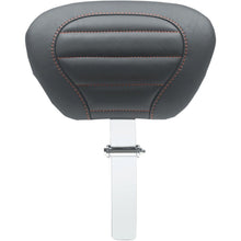 Mustang Motorcycle Products Deluxe Touring Removable Driver Backrest - Black 79012AB_1093768