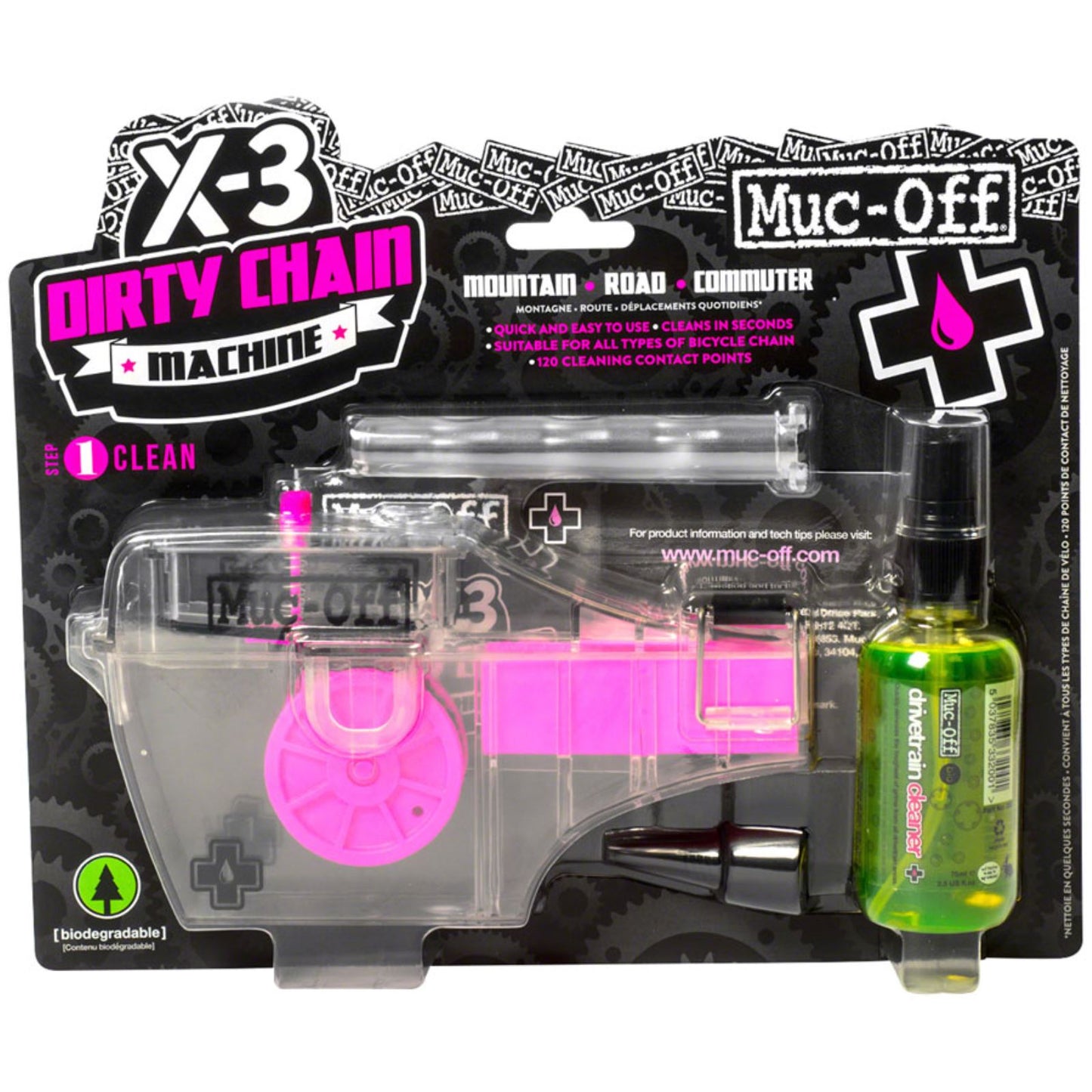 Muc-Off X3 Chain Cleaner Kit [MPN: 277US]_1253434