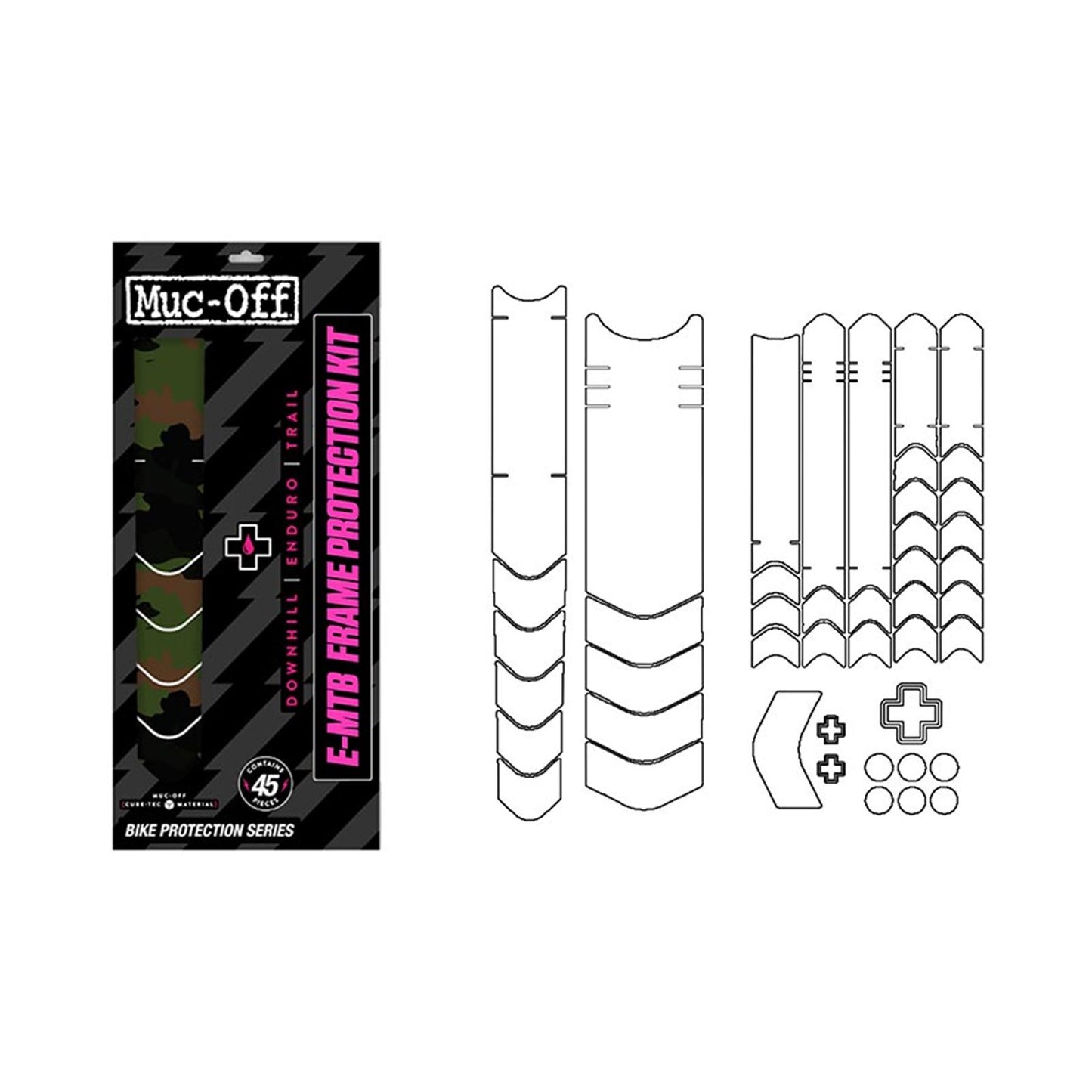 Muc-Off Frame Protection Kit - E-MTB - Camo [MPN: 20319]_1127427
